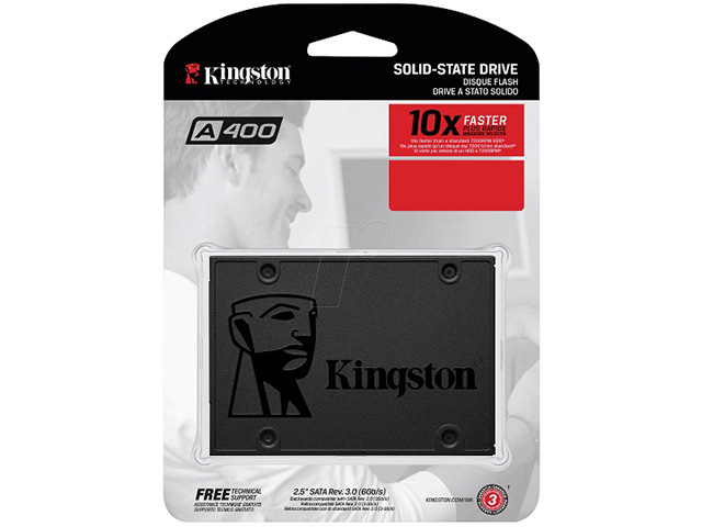 Disco Kingston A400 en estado sólido - 120 GB