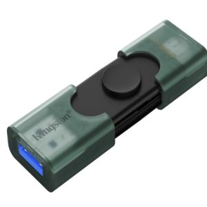 Kingston 256GB USB-A + USB-C 3.2 Gen 1 DataTraveler DuoG2