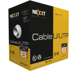 Nexxt Enterprise Cat6 U/UTP Cable 4P 23AWG CM 305m GR